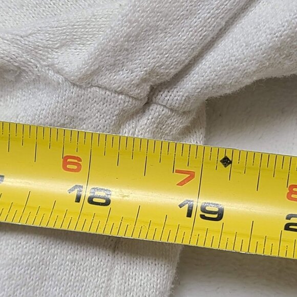 A New Day Sweater Womens Small White Button Knit Cardigan - Picture 8 of 9